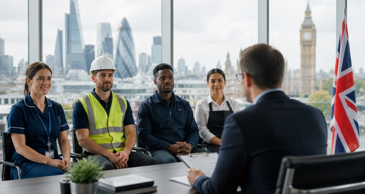 UK Temporary Shortage List 2026: Which Roles Still Qualify Below RQF Level 6